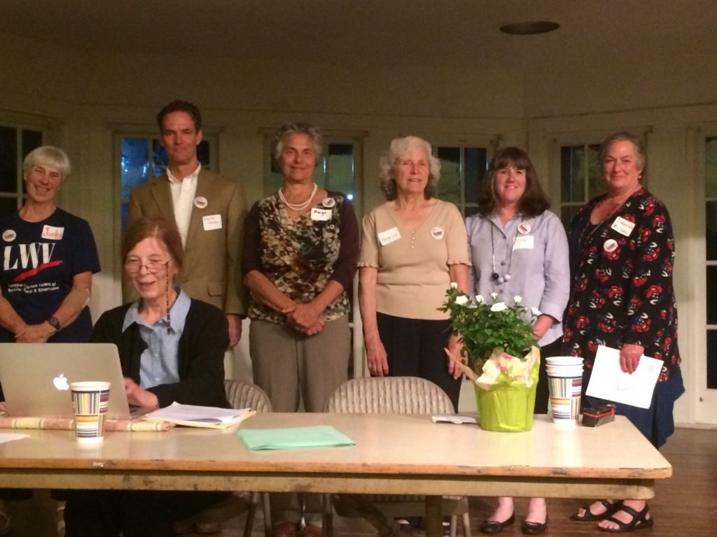 LWVBAE Board 2016 at Annual meeting