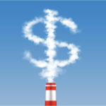 Carbon pricing symbol