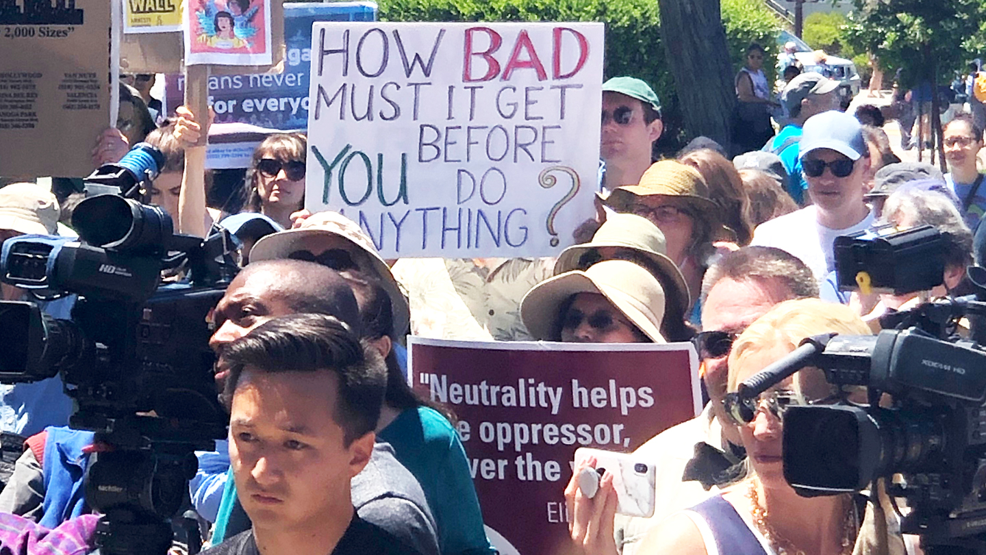 Berkeley Joins Cities Across the U.S. to Protest Horrific Conditions at