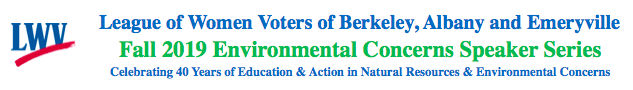 LWVBAE Environmental Concerns Speakers Series logo