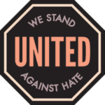 Logo for We Stand United Against Hate
