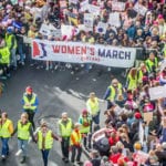 The women's March square version