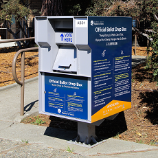 Albany mail-in Drop box