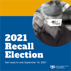 Recall election logo