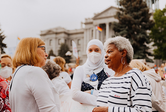 LWV President Dr. Turner