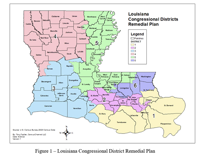 LA Congressional Plan 1