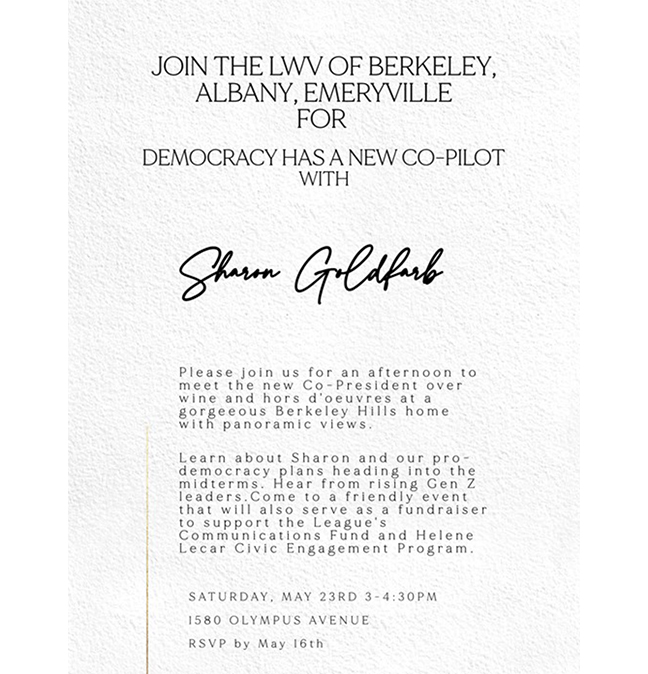 Goldfarb invitation